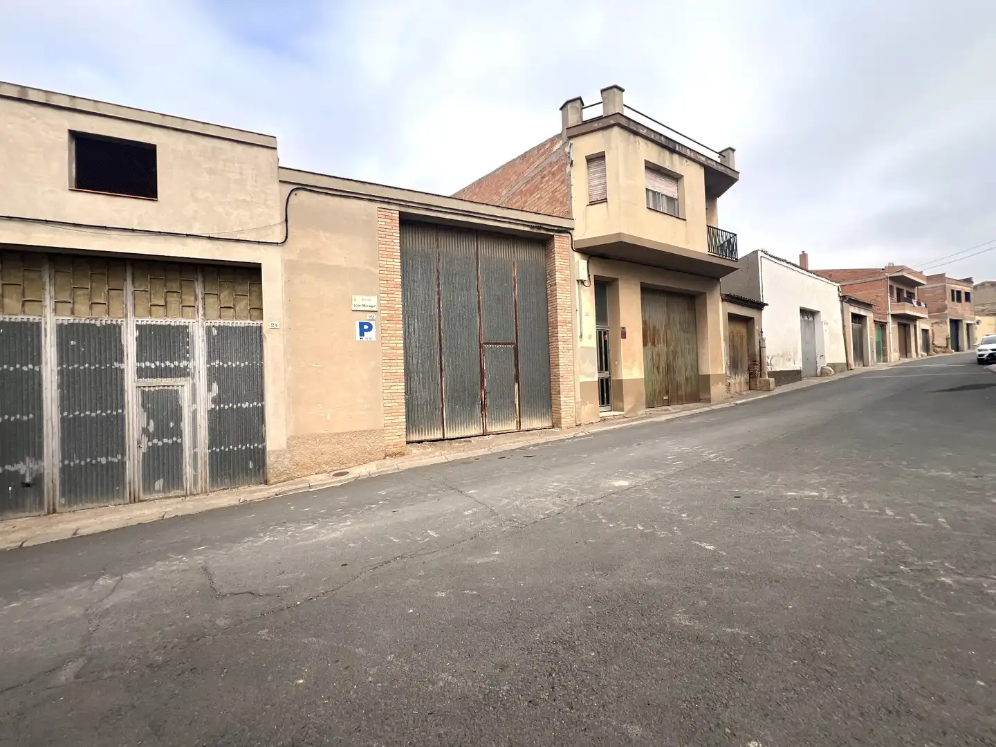 Vista exterior de Casa o xalet en venda en Anglesola amb Aire condicionat, Jardí privat i Terrassa