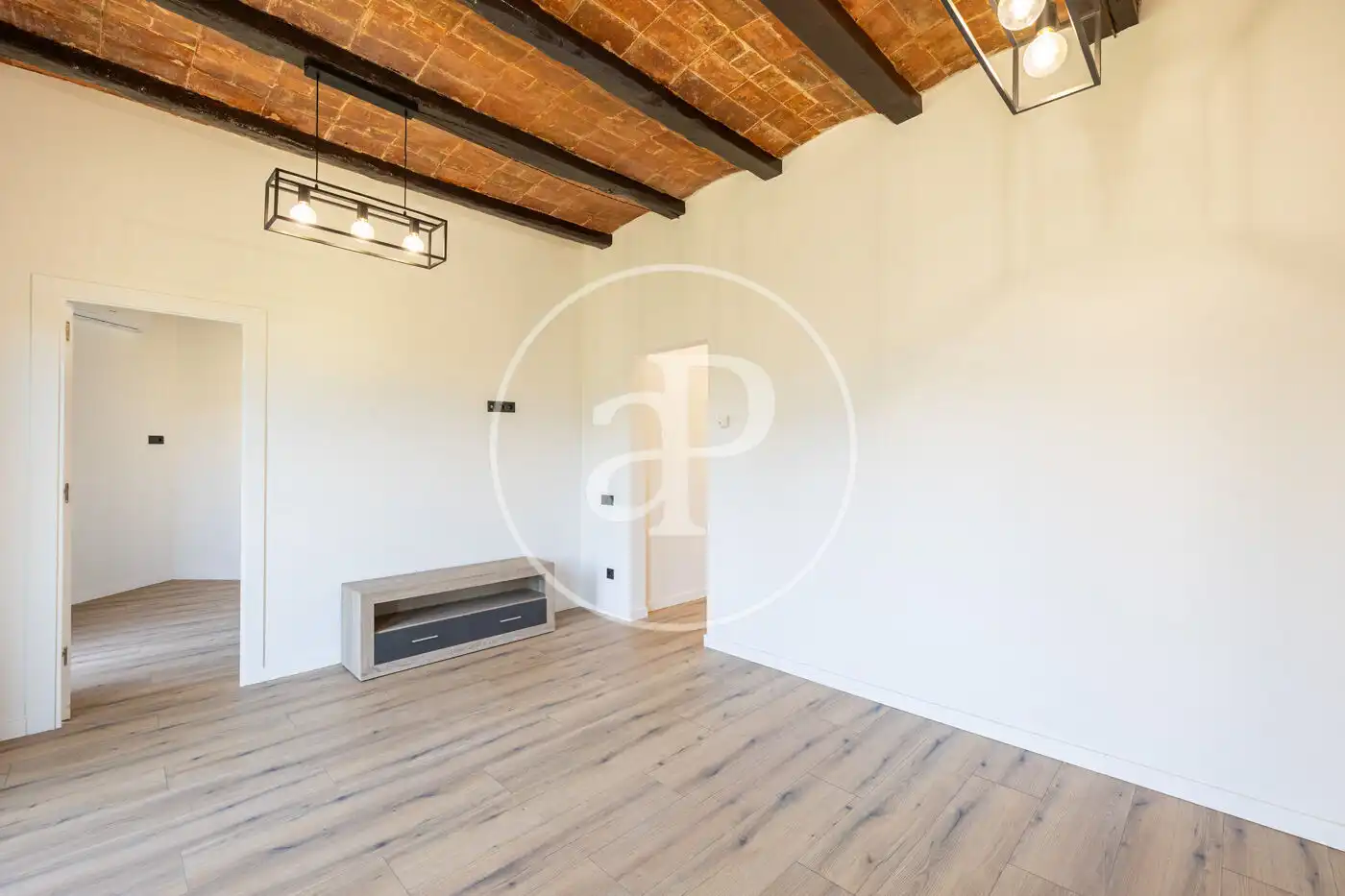 Sala de estar de Piso en venta en Barcelona con Aire acondicionado, Calefacción y Balcón