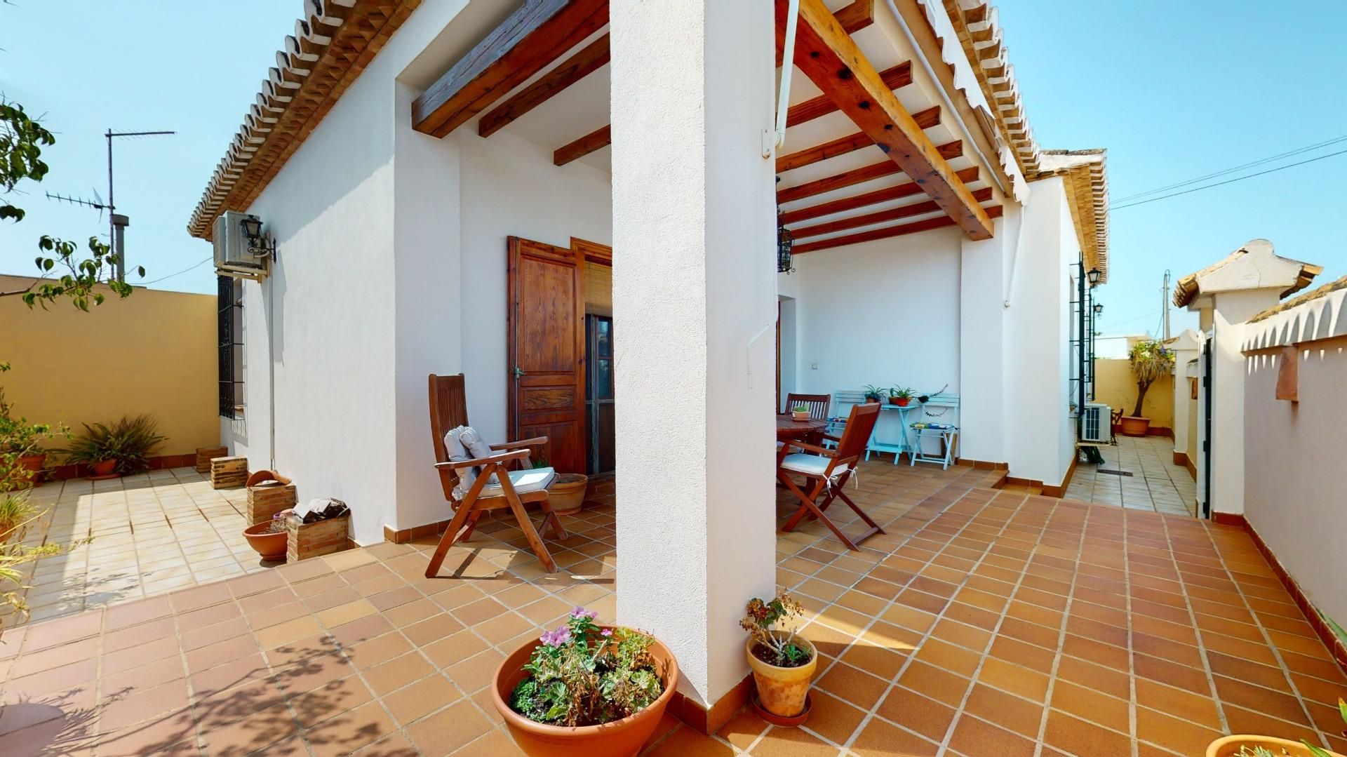 Terrassa de Casa o xalet en venda en Pilar de la Horadada amb Aire condicionat, Calefacció i Terrassa