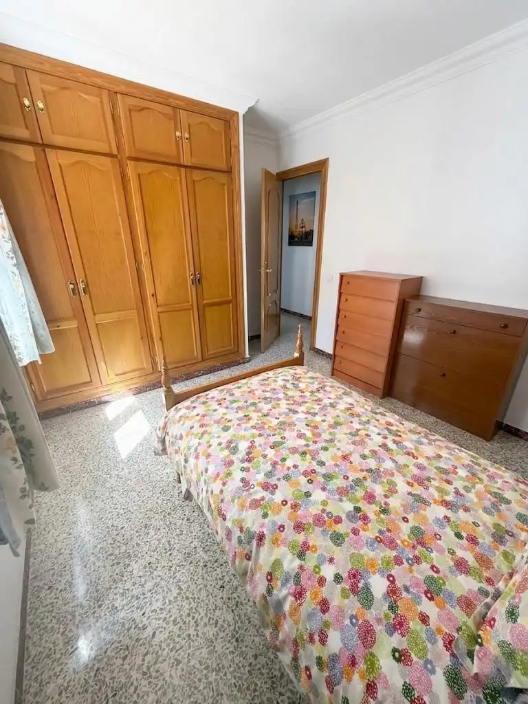 Bedroom of Flat for sale in Málaga  with Air Conditioner, Heating and Terrace