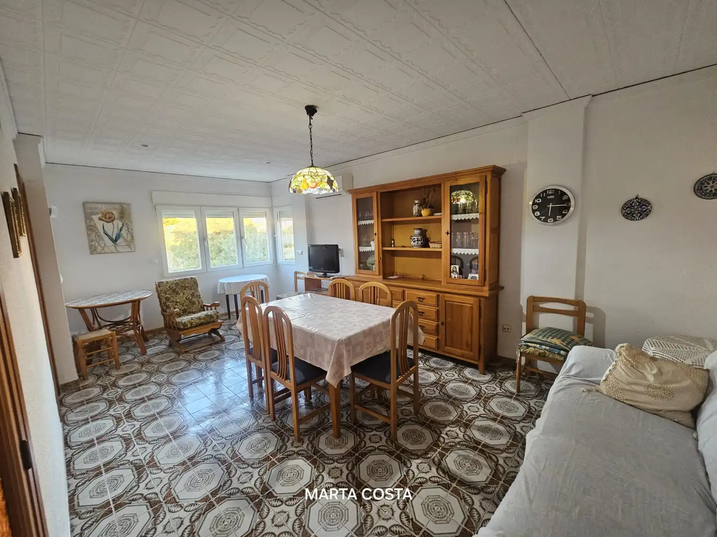 Comedor de Casa o chalet en venta en Daimús con Aire acondicionado, Calefacción y Jardín privado