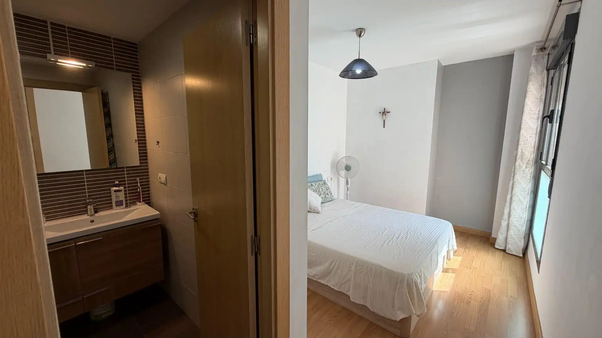 Bedroom of Flat for sale in Valencia  with Air Conditioner, Heating and Parquet flooring