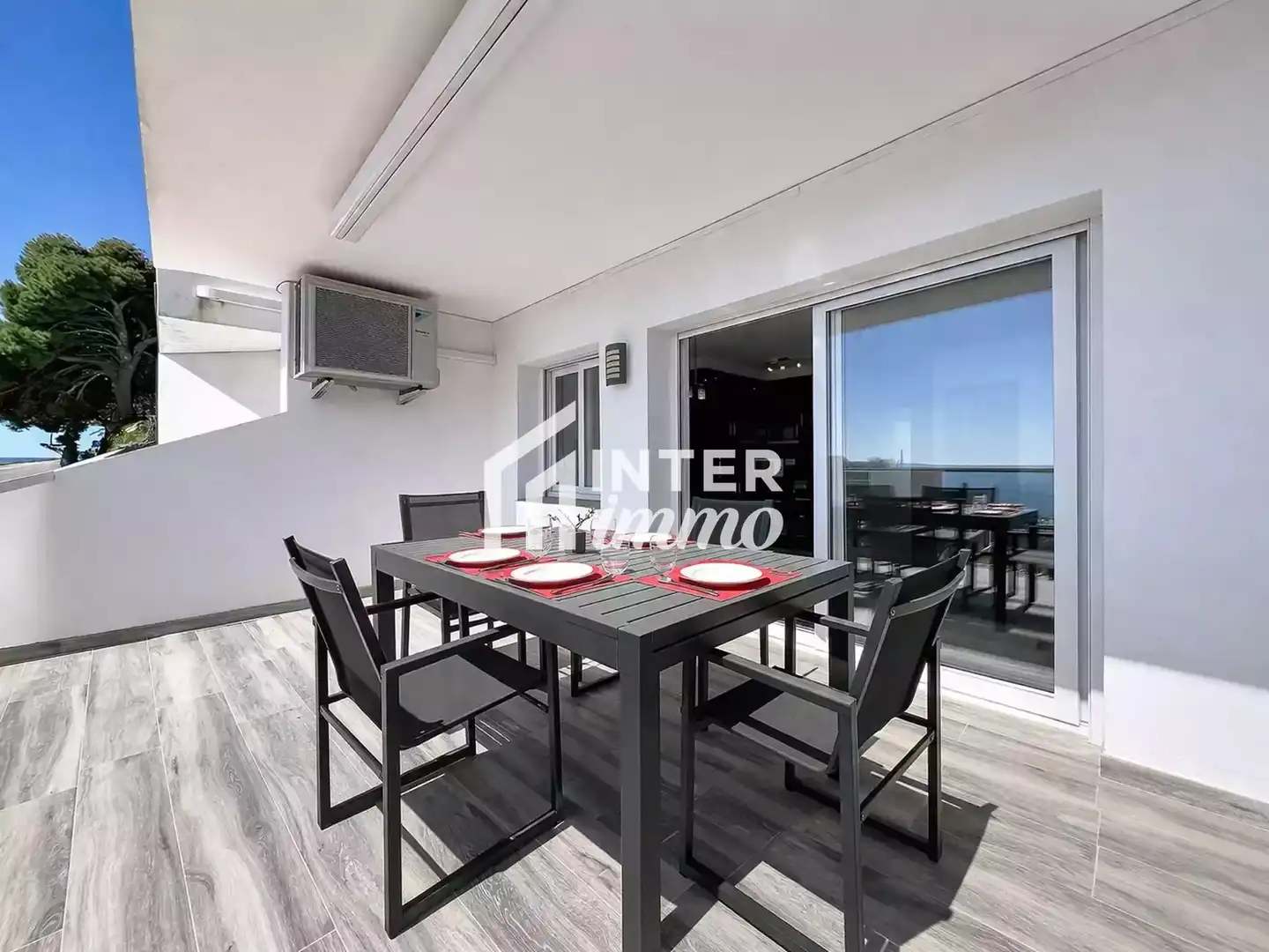 Terraza de Apartamento en venta en Roses con Terraza y Amueblado