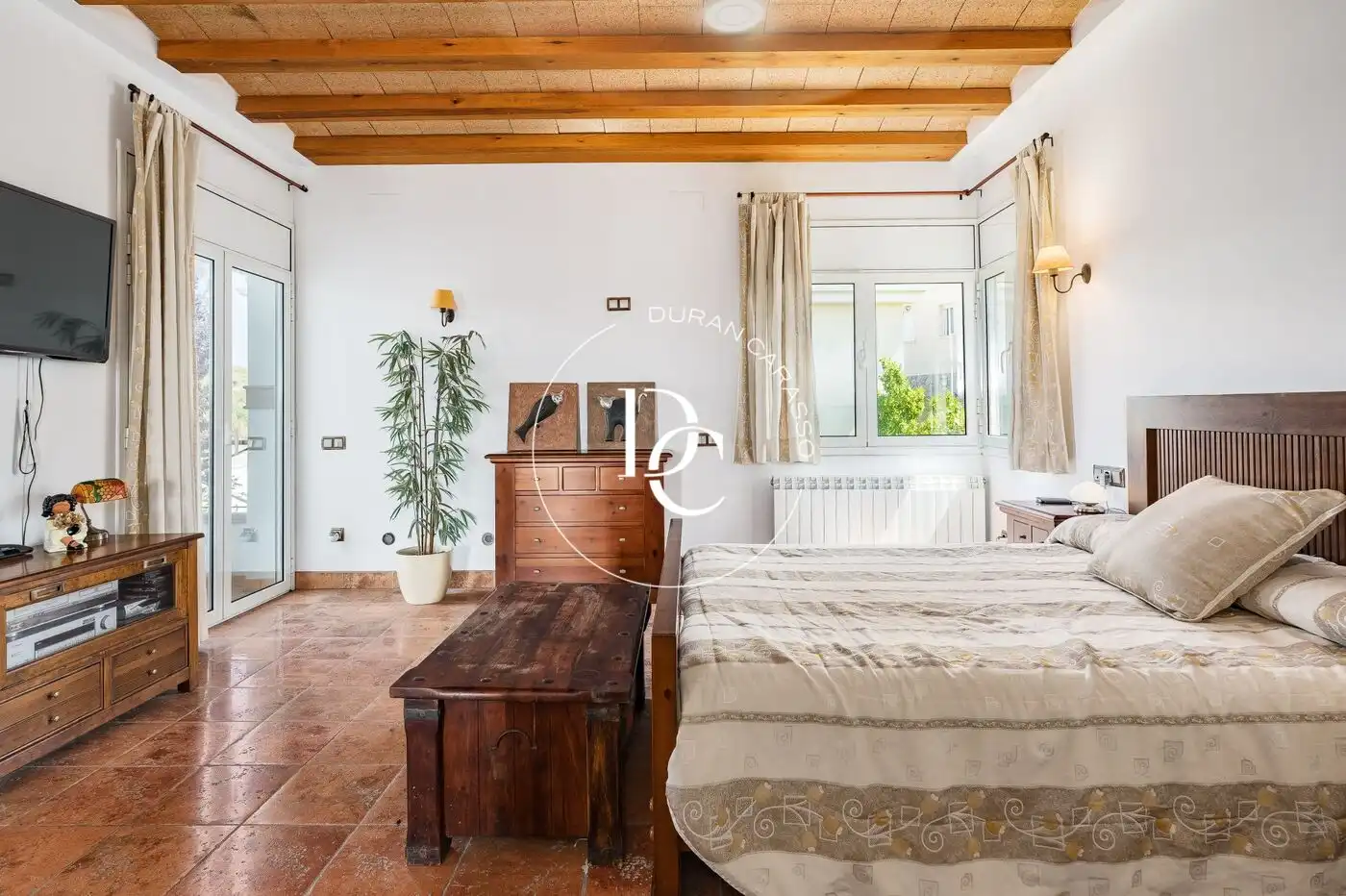 Bedroom of Houses for sale in Sant Pere de Ribes  with Air Conditioner, Heating and Private garden