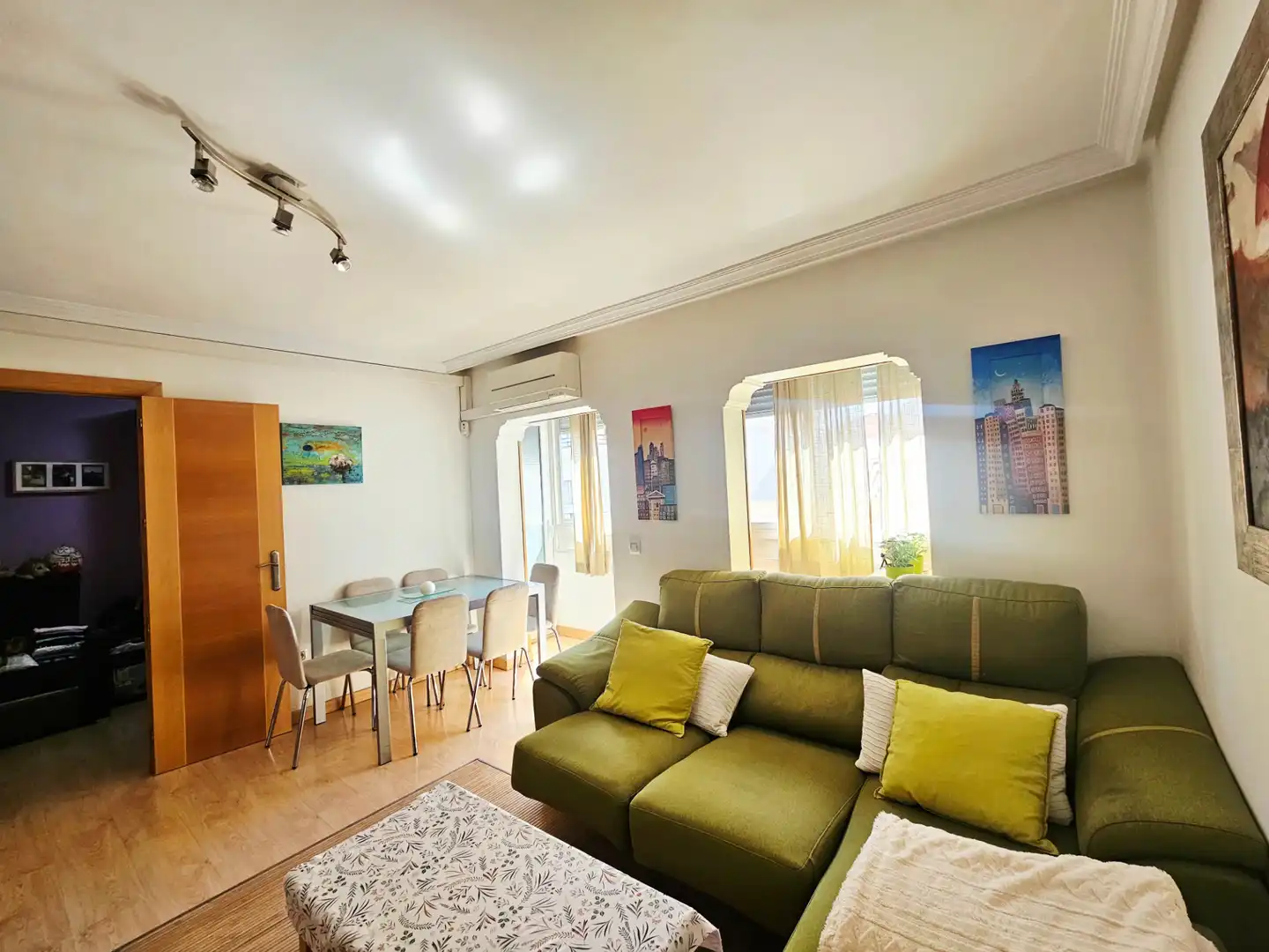 Sala de estar de Piso en venta en Madrid con Aire acondicionado, Calefacción y Trastero