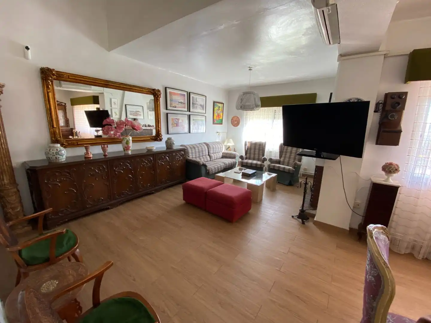 Sala de estar de Casa o chalet en venta en Salinas con Aire acondicionado, Jardín privado y Terraza