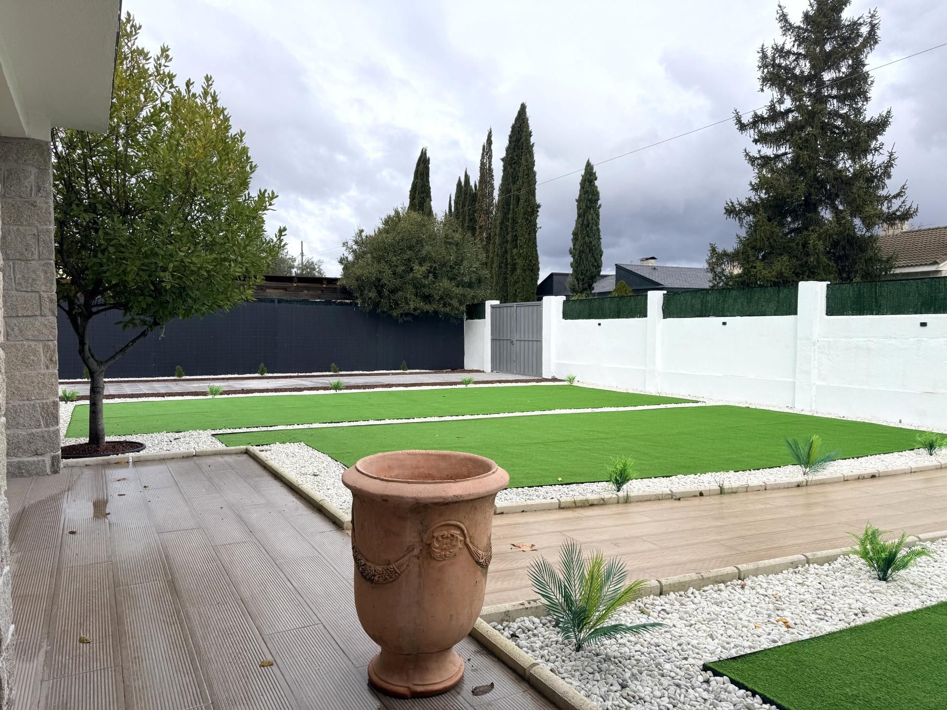 Garden of House or chalet to rent in Villanueva de la Cañada