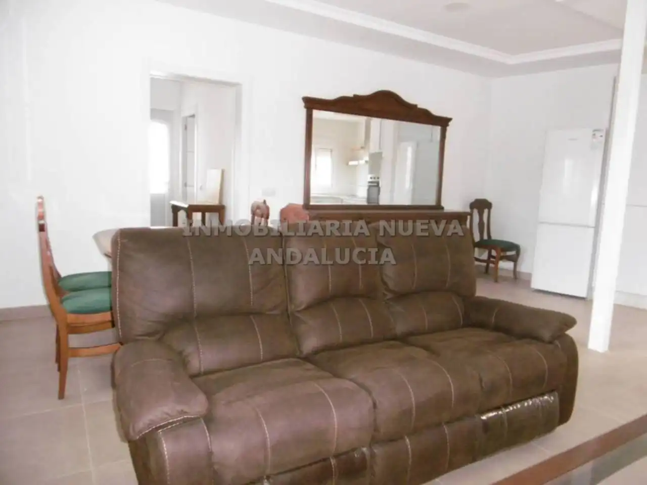 Sala d'estar de Casa o xalet de lloguer en Almería amb Moblat