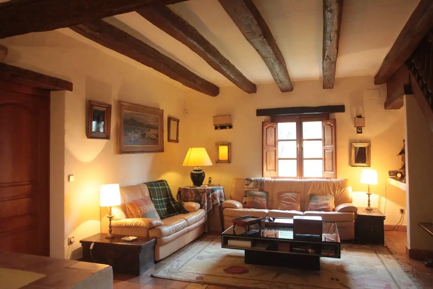Wohnzimmer von Country house zum Verkauf in Santa Cristina d'Aro mit Terrasse, Abstellraum und Schwimmbad
