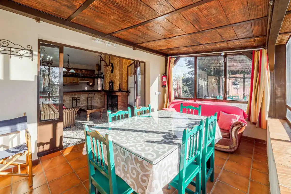 Comedor de Finca rústica en venta en Aracena con Aire acondicionado, Calefacción y Jardín privado