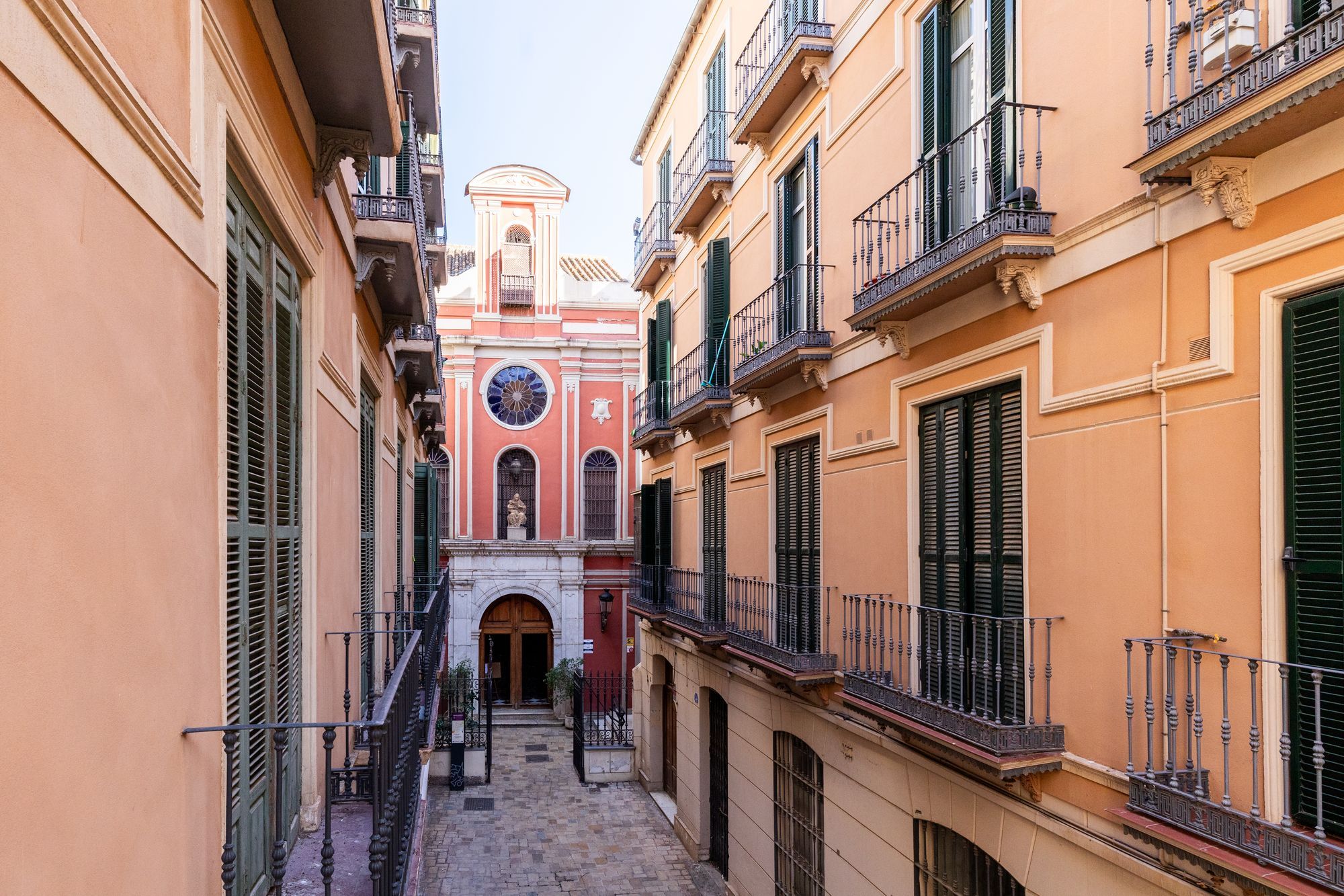 Vista exterior de Apartamento en venta en Málaga Capital con Balcón