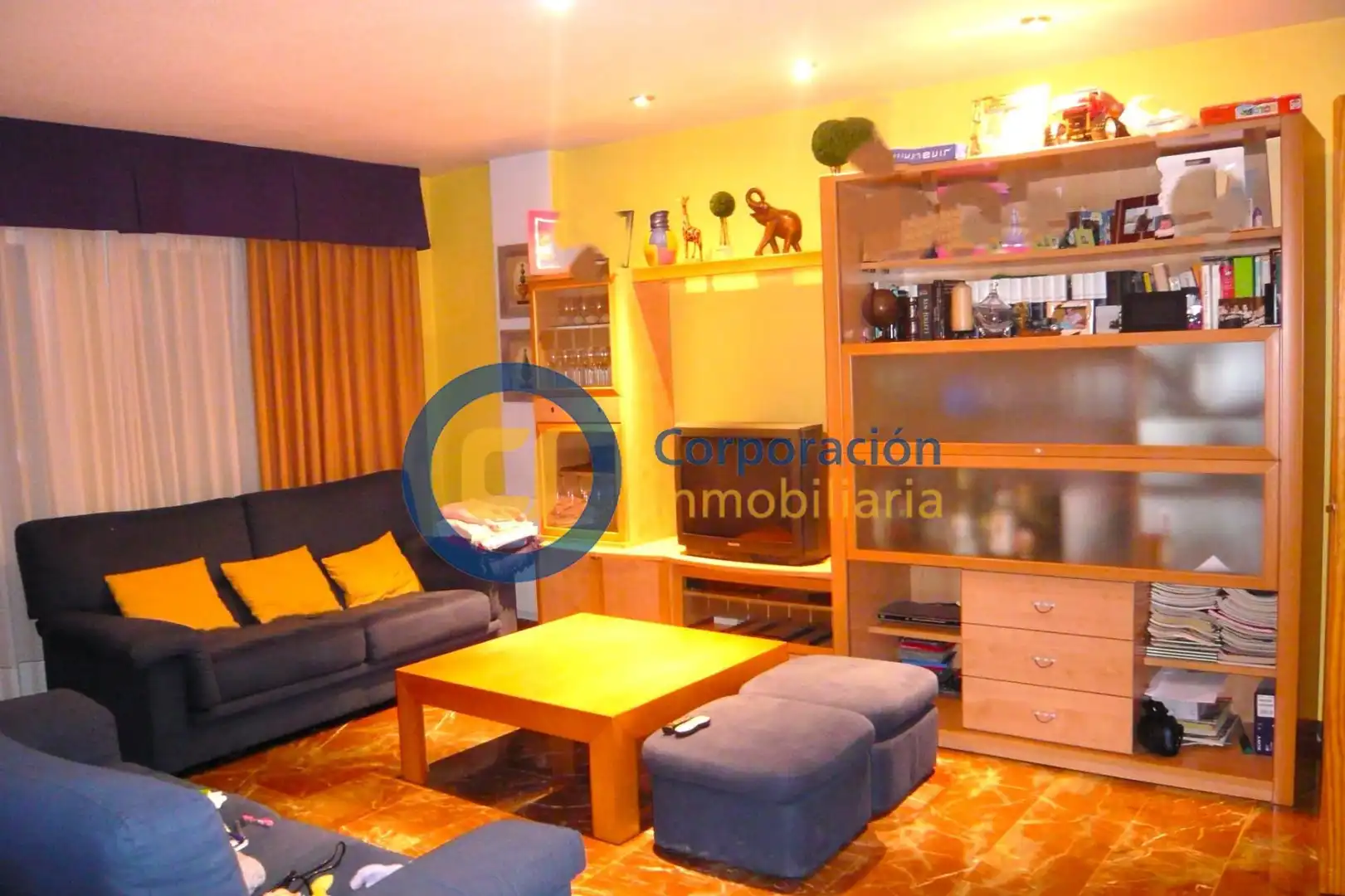 Sala de estar de Piso en venta en Lorca con Aire acondicionado, Calefacción y Terraza