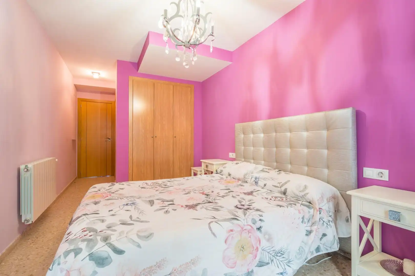 Bedroom of Flat for sale in La Pobla de Vallbona  with Air Conditioner, Heating and Terrace