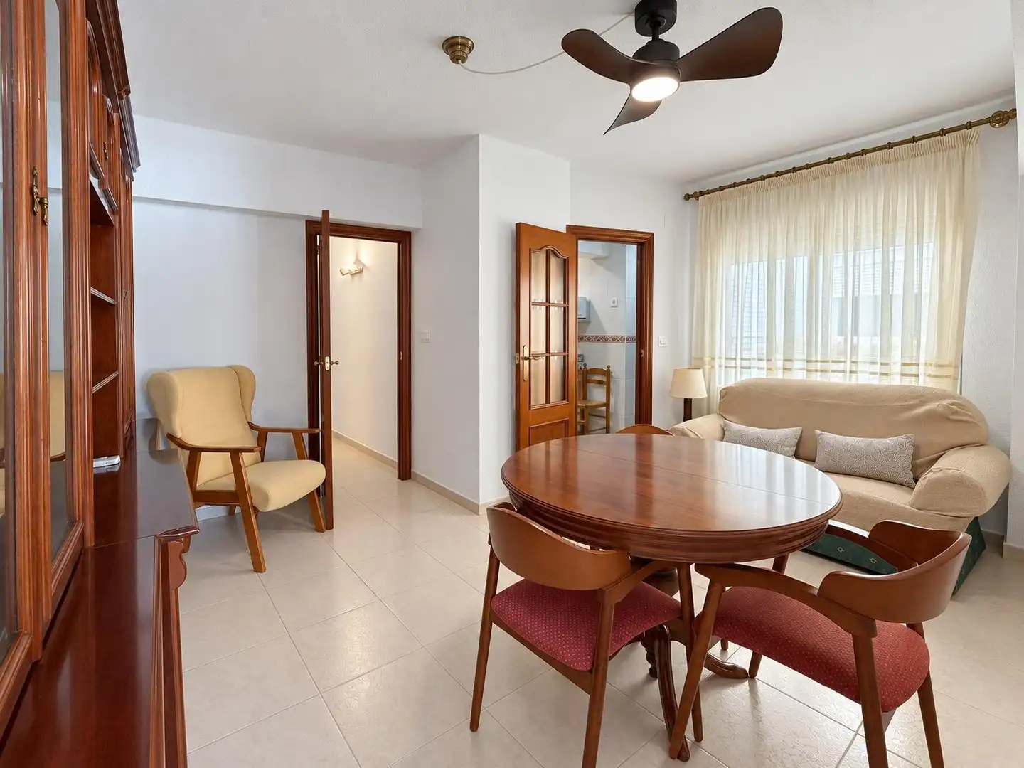 Living room of Flat for rent in Burjassot  with Furnished