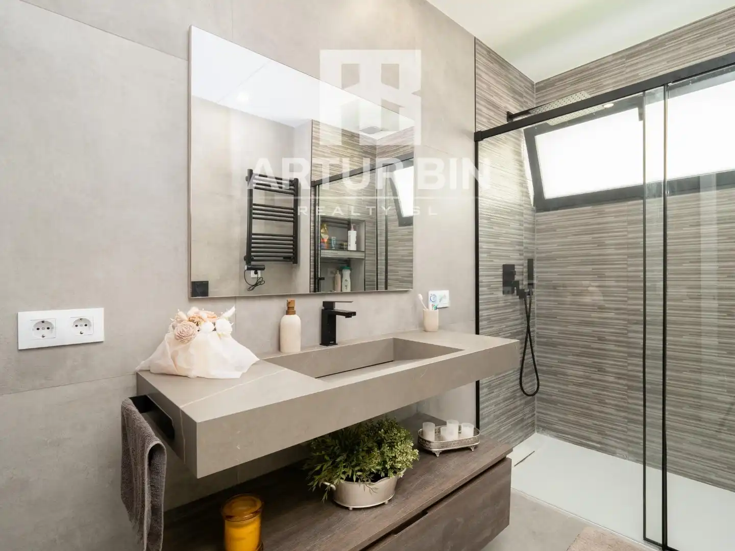 Baño de Casa o chalet en venta en Bétera con Aire acondicionado, Calefacción y Jardín privado