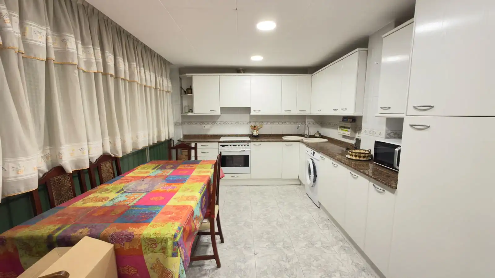 Kitchen of Flat for sale in Granollers  with Heating and Balcony