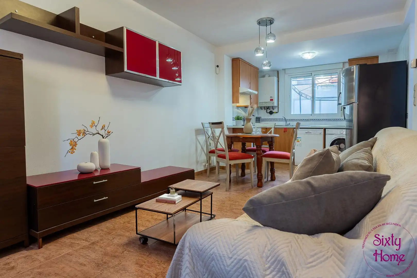 Sala de estar de Piso en venta en Zaragoza con Calefacción, Terraza y Trastero