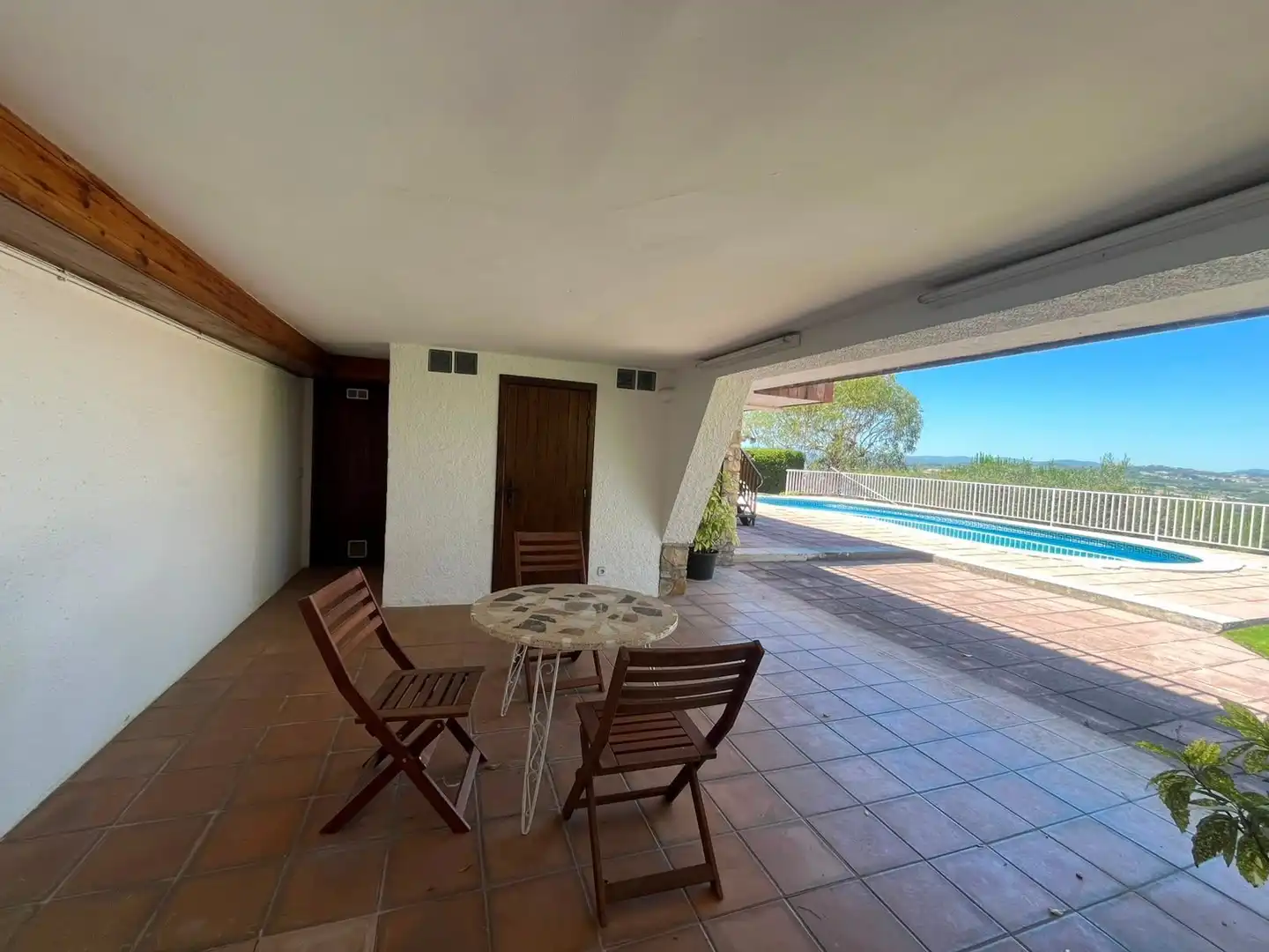 Terrassa de Casa o xalet de lloguer en Gelida amb Jardí privat, Traster i Piscina