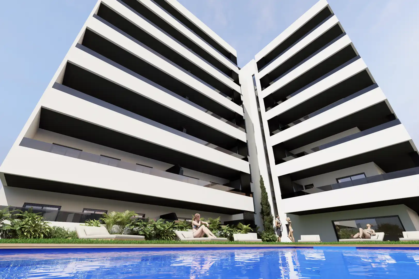 Pis d'obra nova amb piscina en venda a Calle Largo Oriol, imagen 12