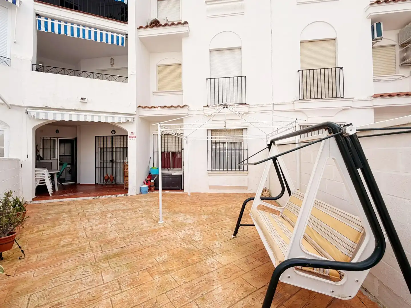 Exterior view of Flat for sale in El Portil  with Community pool
