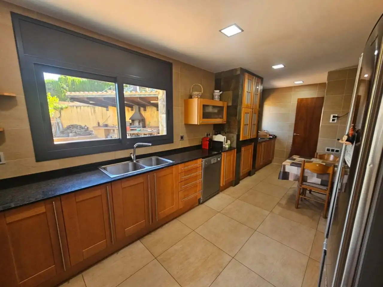Cocina de Casa o chalet en venta en Rellinars con Calefacción, Jardín privado y Terraza