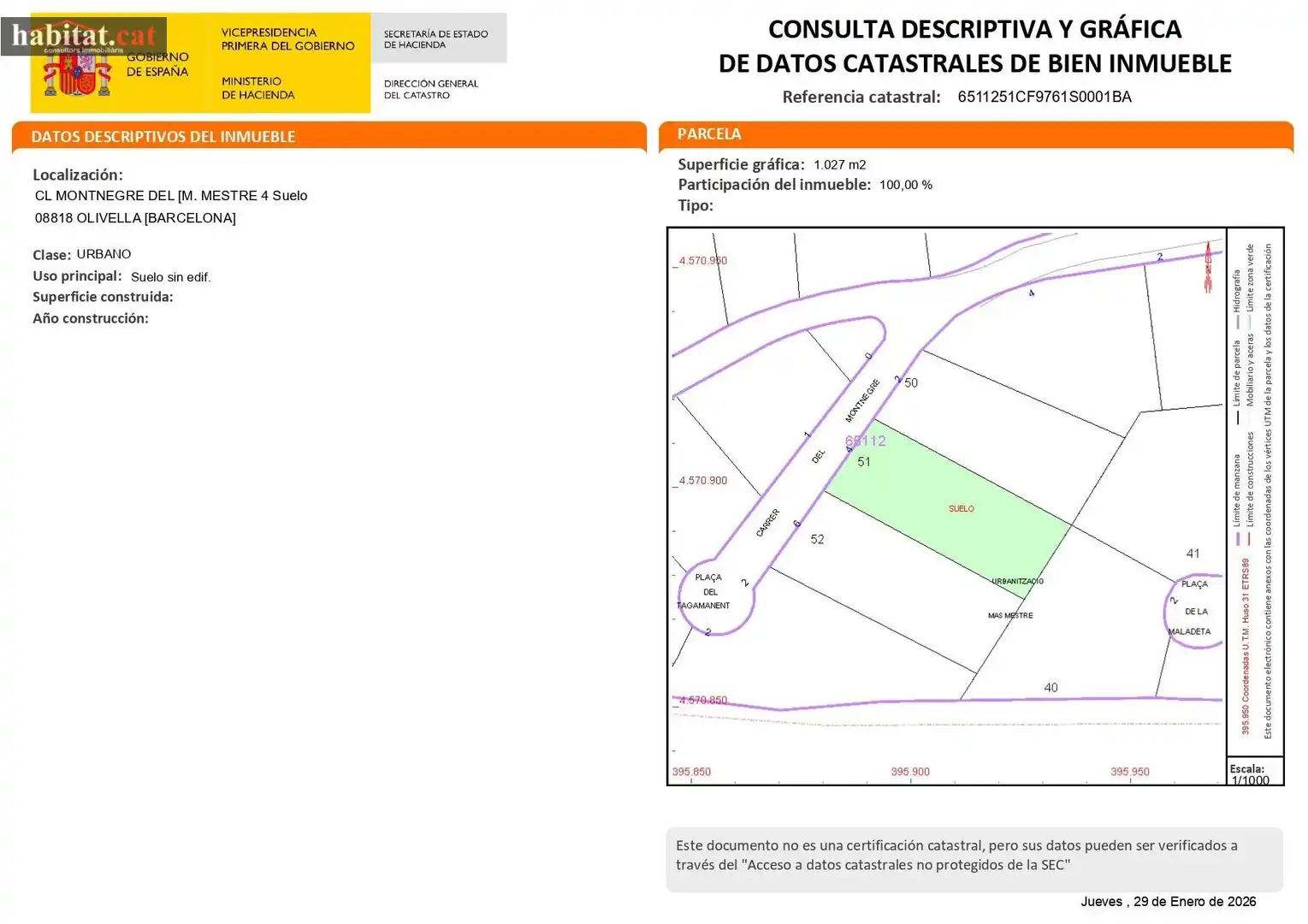 Terreno residencial en venta en Olivella, imagen 3