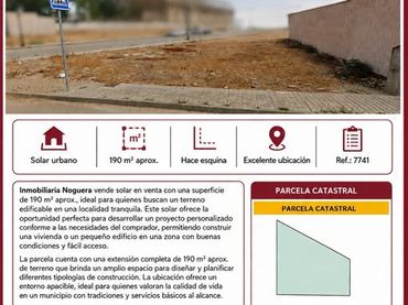 Terreny residencial en venda a Cañada Rosal