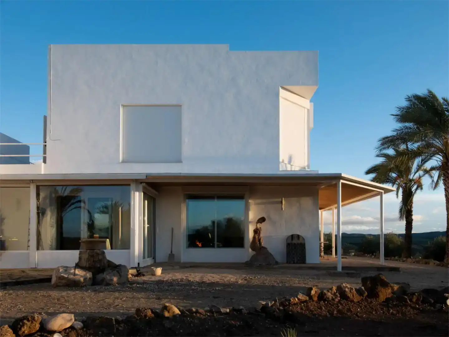 Vista exterior de Casa o xalet en venda en Peal de Becerro amb Aire condicionat, Jardí privat i Parquet