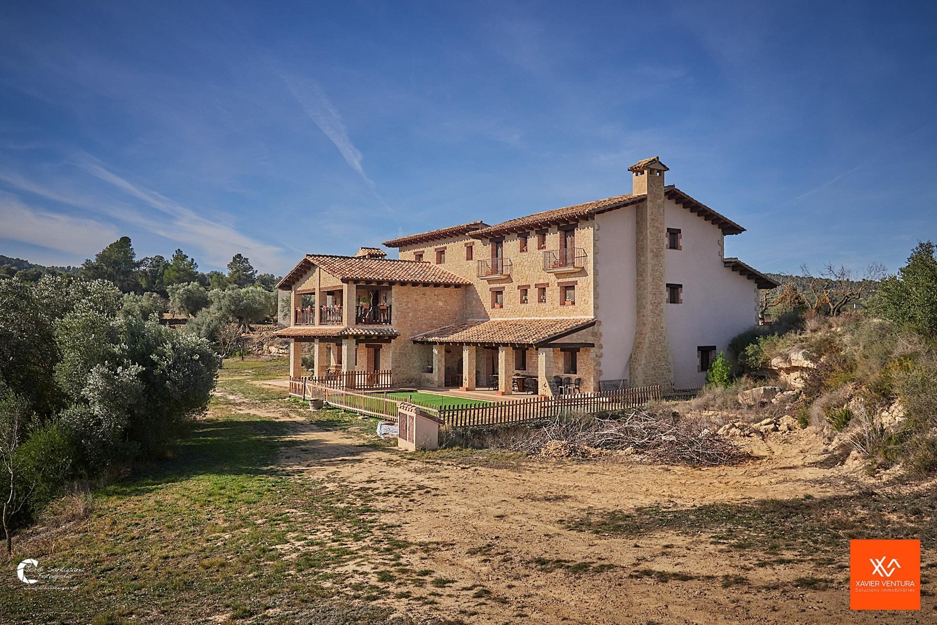 Exterior view of House or chalet for sale in Arens de Lledó  with Heating, Private garden and Terrace