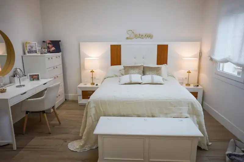 Bedroom of Detached homes for sale in Benalmádena  with Air Conditioner, Terrace and Swimming Pool