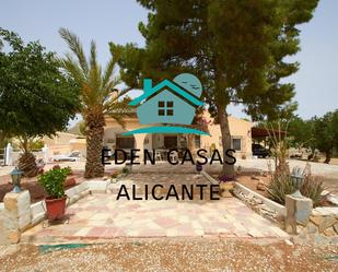 Exterior view of House or chalet for sale in Alicante / Alacant  with Air Conditioner, Terrace and Swimming Pool