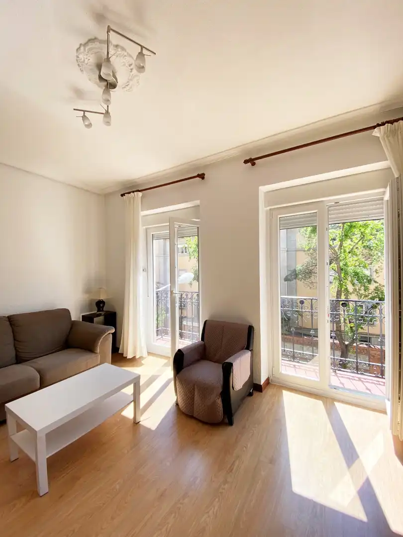 Sala de estar de Piso en venta en Madrid con Calefacción, Amueblado y Horno