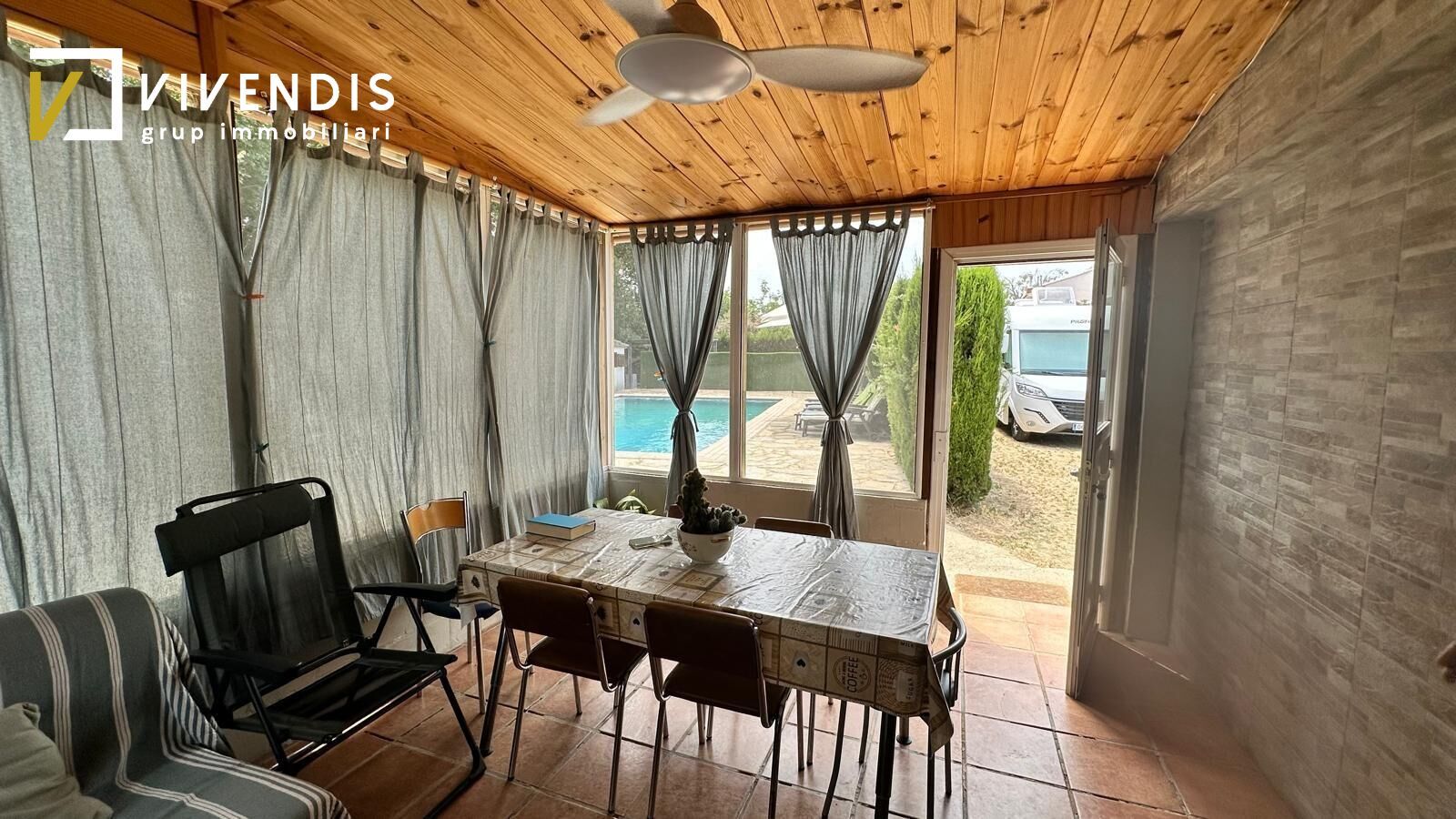 Terraza de Casa o chalet en venta en  Lleida Capital con Aire acondicionado, Calefacción y Jardín privado