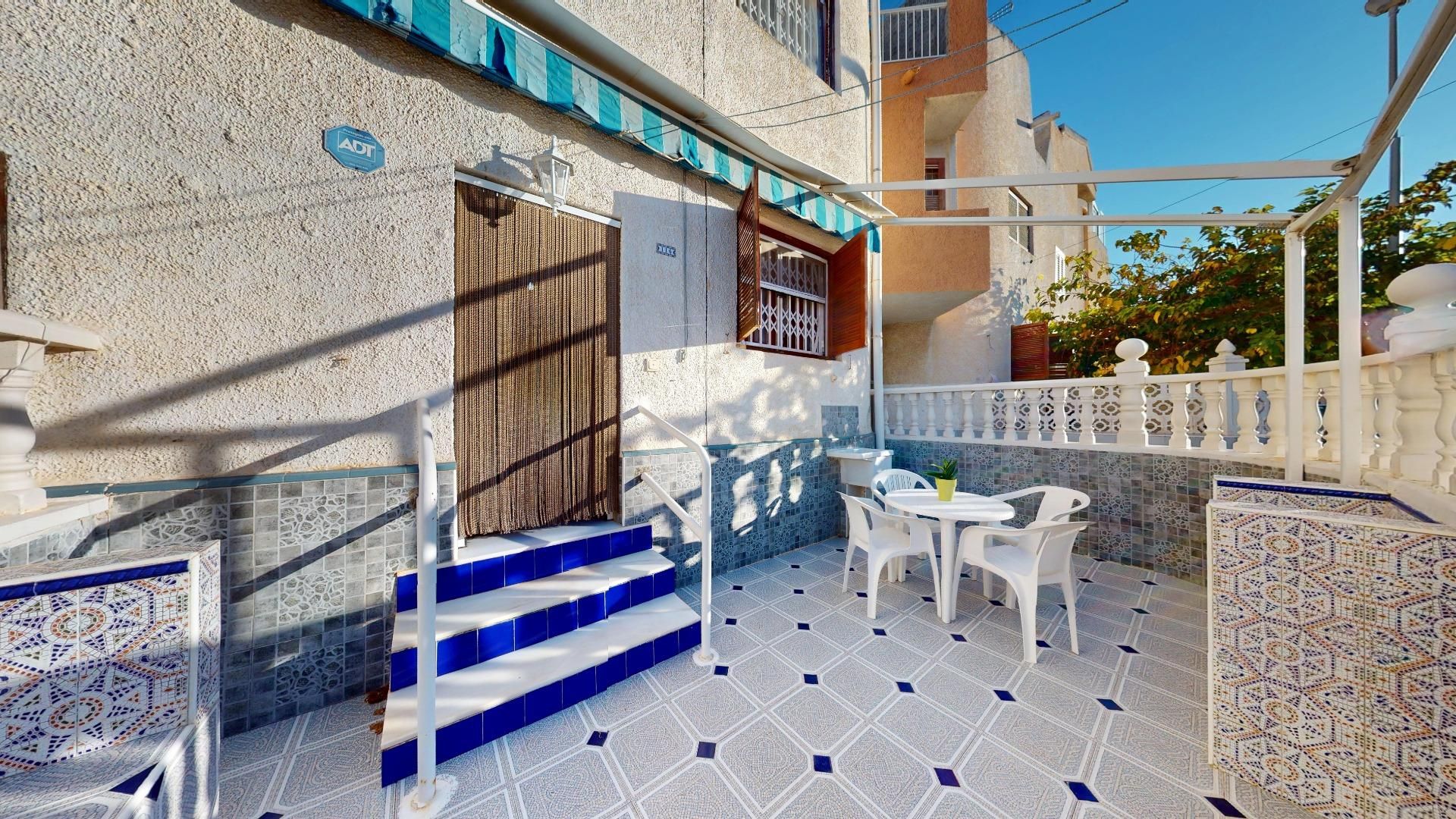 Terrassa de Casa adosada en venda en San Pedro del Pinatar amb Jardí privat i Terrassa