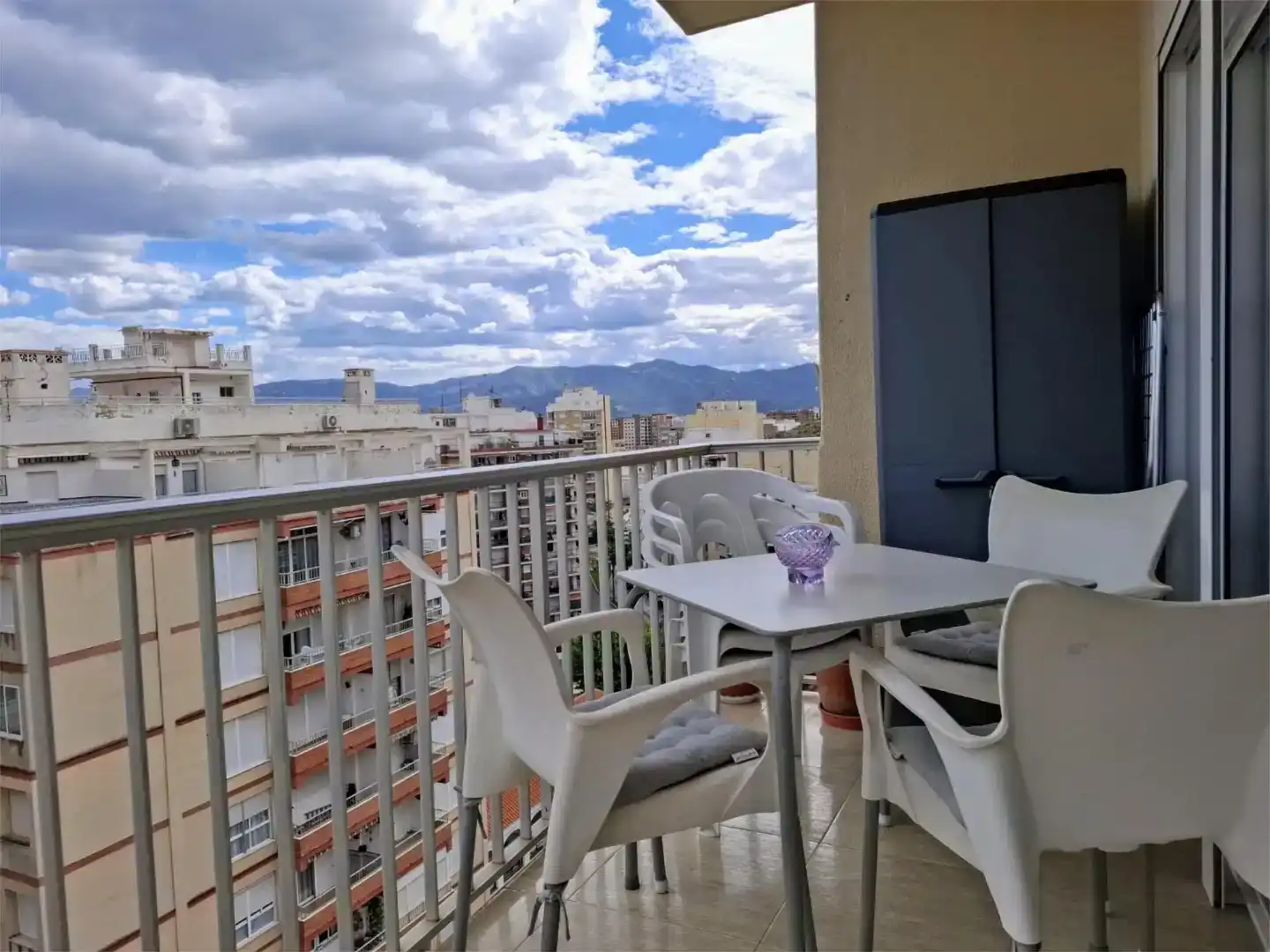 Terrasse von Wohnung zum Verkauf in Cullera mit Ofen, Waschmaschine und Balkon
