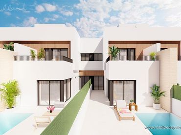 Reihenhaus mit Pool zum Verkauf in Santiago de la Ribera