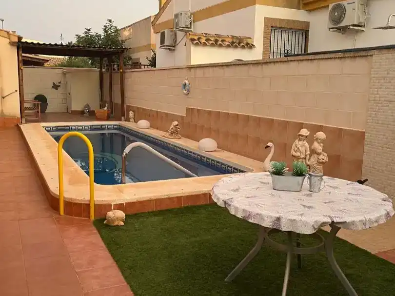 Piscina de Casa o xalet en venda en  Murcia Capital amb Aire condicionat i Piscina