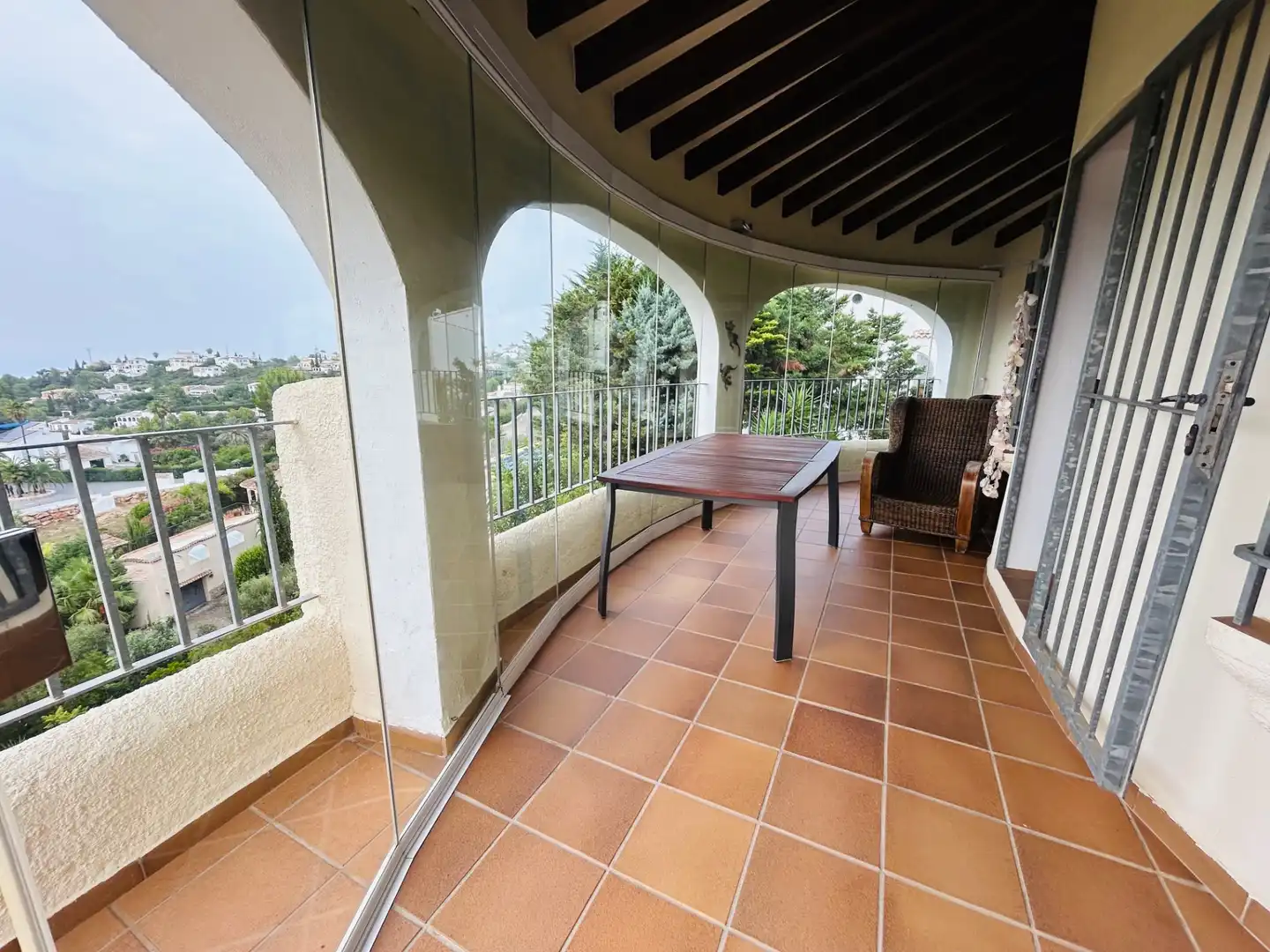 Terraza de Casa o chalet en venta en El Ràfol d'Almúnia con Calefacción, Jardín privado y Terraza