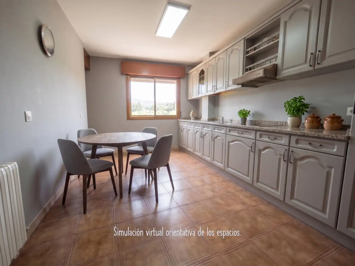 Cocina de Casa o chalet en venta en Ourense Capital  con Calefacción, Jardín privado y Terraza