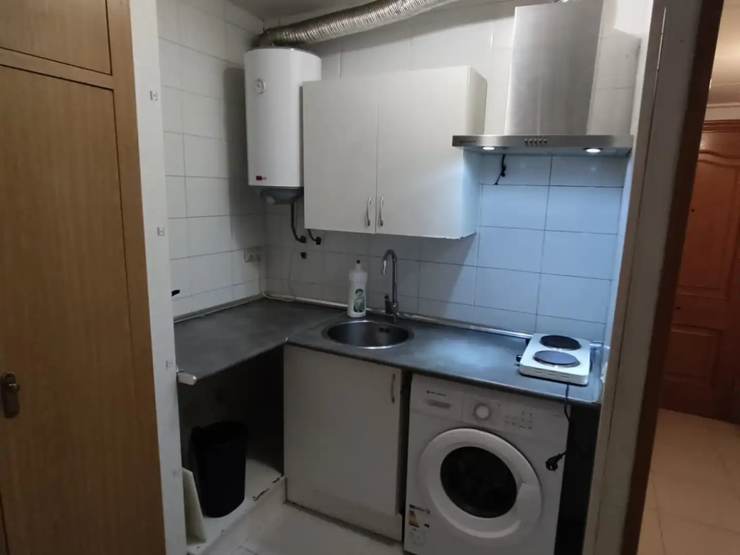 Küche von Wohnung zum Verkauf in Murcia mit Klimaanlage, Heizung und Waschmaschine