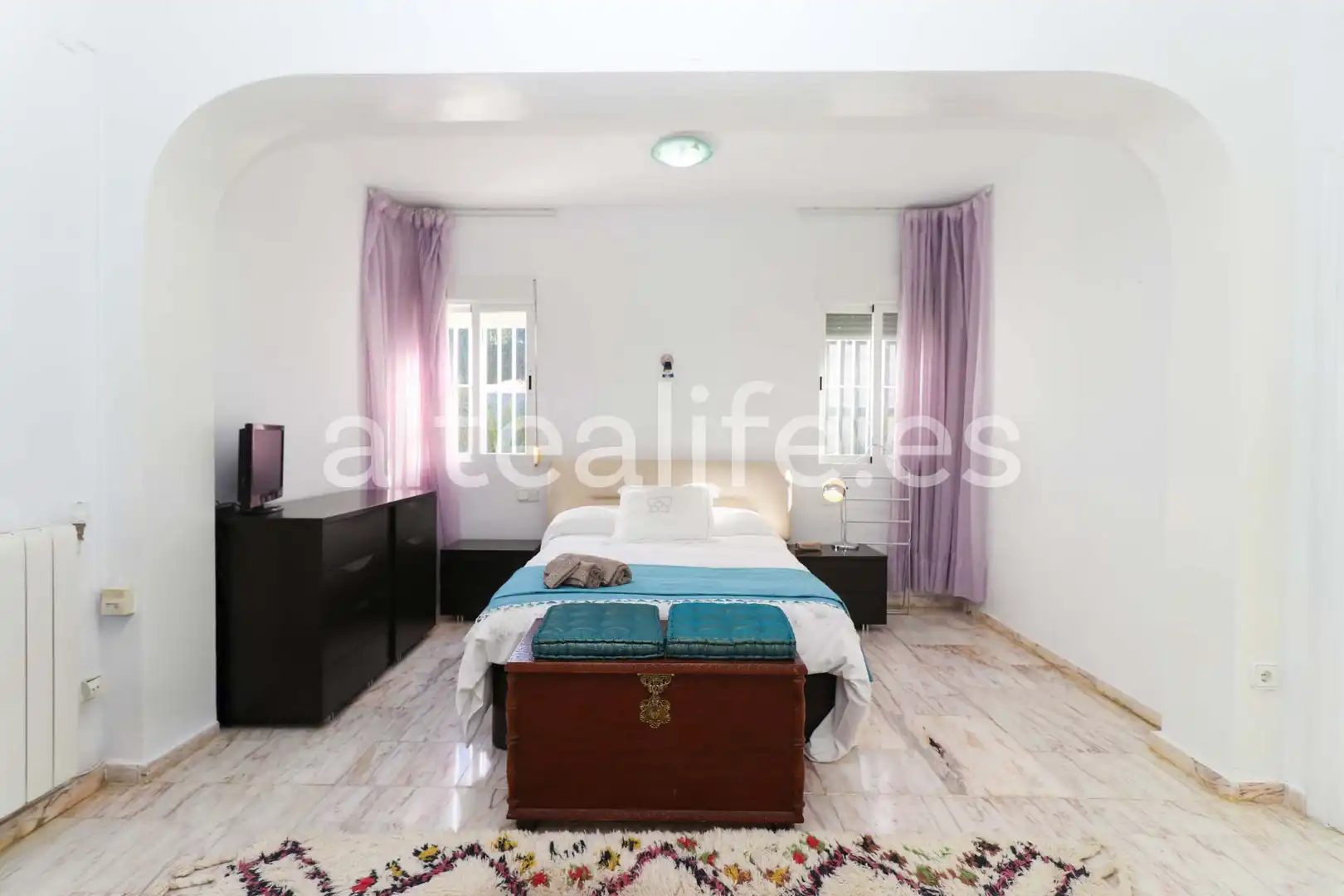 Bedroom of Houses for sale in L'Alfàs del Pi  with Air Conditioner, Heating and Private garden