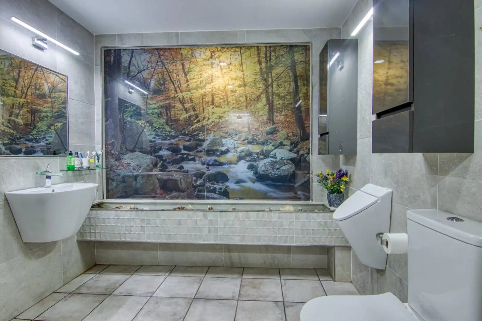 Baño de Casa o chalet en venta en Hermandad de Campoo de Suso con Terraza, Piscina y Amueblado