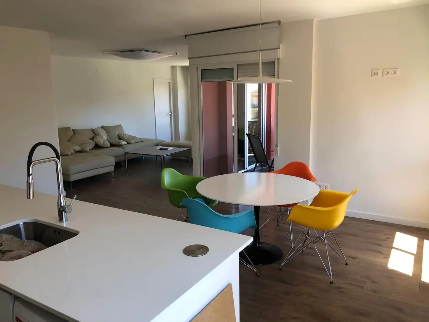 Comedor de Piso de alquiler en Dénia con Parquet, Terraza y Trastero