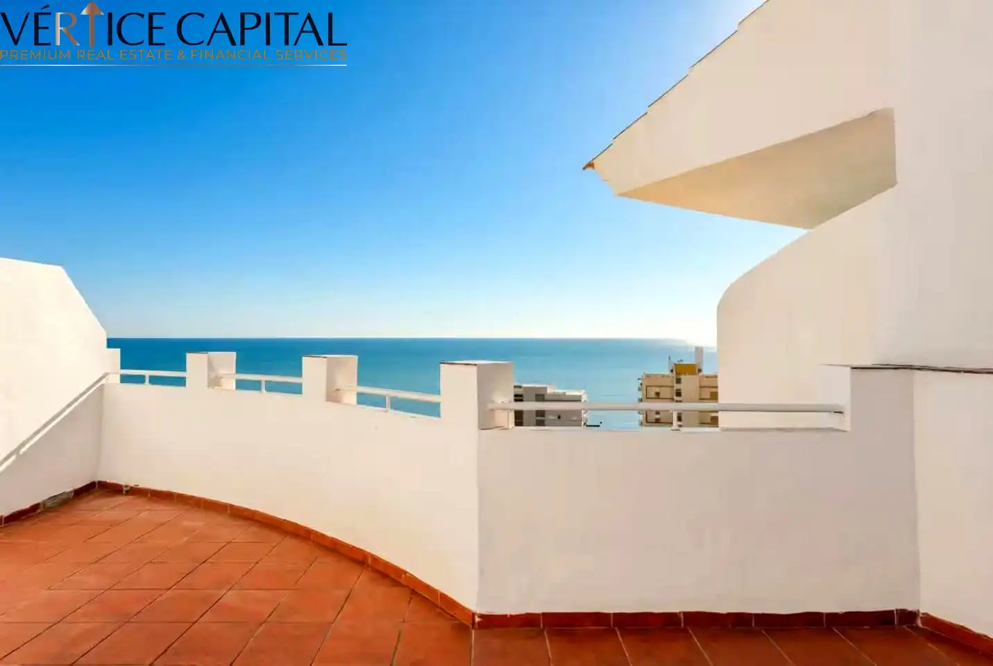 Terraza de Ático de alquiler en Fuengirola con Aire acondicionado, Calefacción y Terraza