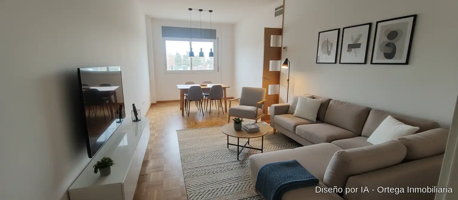 Sala de estar de Piso en venta en Terrassa con Terraza y Trastero