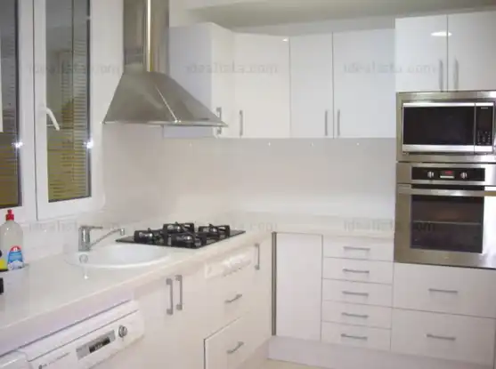 Kitchen of Flat for sale in Valencia  with Air Conditioner, Terrace and Furnished
