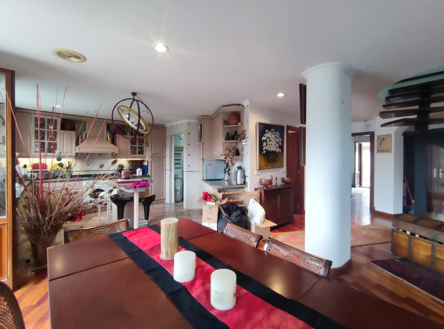Comedor de Apartamento en venta en Ezcaray con Calefacción, Terraza y Trastero