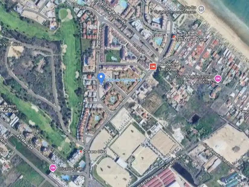 Vista exterior de Piso en venta en Oliva con Aire acondicionado y Balcón