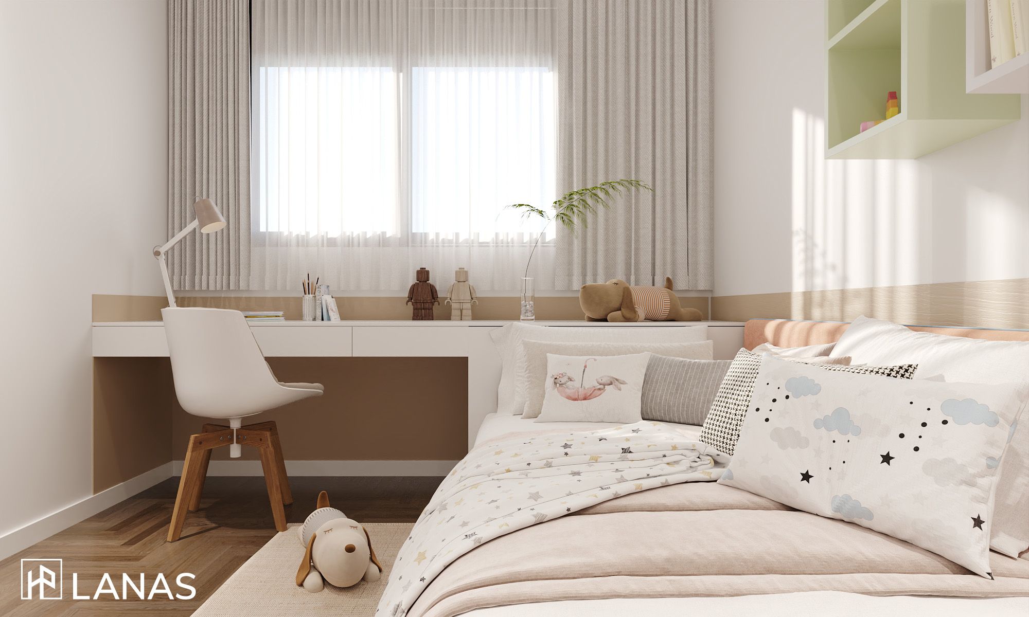 Bedroom of Planta baja for sale in  Murcia Capital  with Air Conditioner, Heating and Parquet flooring
