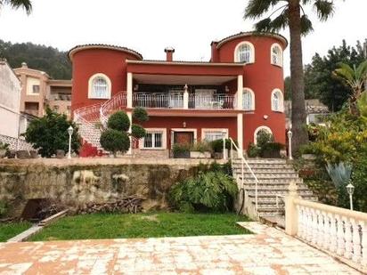 Exterior view of House or chalet for sale in Pedreguer  with Air Conditioner, Heating and Private garden